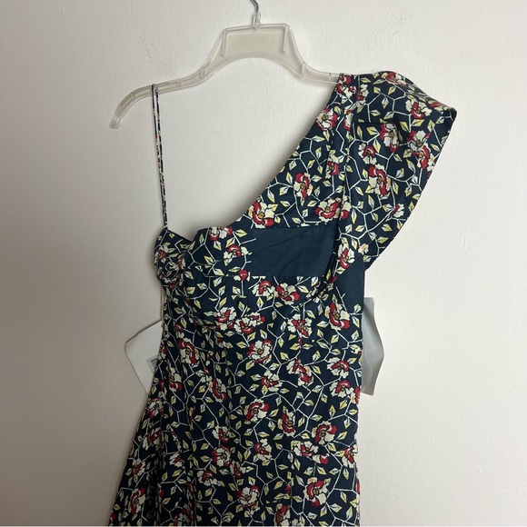 NWT Isabel Marant Rico One Shoulder Silk Dress Schitt’s Creek - Picture 10 of 10